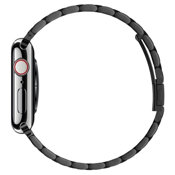 Spigen Apple Watch (42 44 SE 45 46 49mm) Modern Fit Metal Rem - Sort Fashion