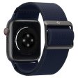 Spigen Fit Lite Apple Watch (42 44 SE 45 46 49mm) Stof Rem - Navy Online now