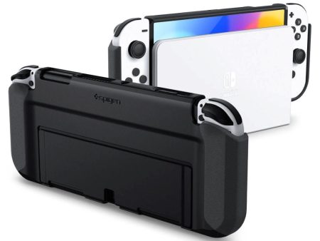 Spigen Nintendo Switch OLED Thin Fit Cover - Sort For Cheap