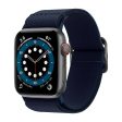 Spigen Fit Lite Apple Watch (42 44 SE 45 46 49mm) Stof Rem - Navy Online now