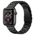 Spigen Apple Watch (42 44 SE 45 46 49mm) Modern Fit Metal Rem - Sort Fashion