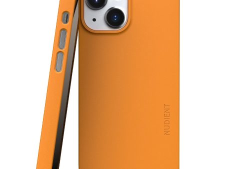 Nudient Thin Case V3 iPhone 13 Mini Cover - Saffron Yellow Supply