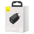 Baseus Super Si 25W Vægoplader USB-C Quick Charge - Sort Cheap