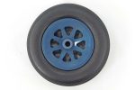 Freewing 70mm (2.75 ) x 20mm PU Rubber Treaded Wheel for 4.4mm Axle Hot on Sale