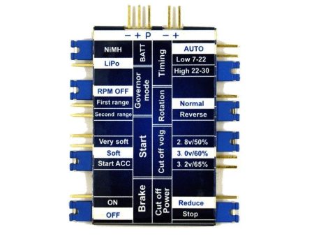 ZTW Air ESC Programming Card for FMS and RocHobby ESCs Hot on Sale