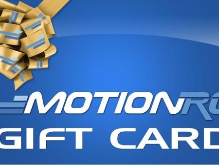 $25, $50, $100, $150, or $200 Motion RC Gift Cards For Sale