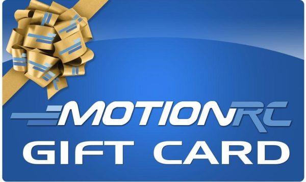 $25, $50, $100, $150, or $200 Motion RC Gift Cards For Sale