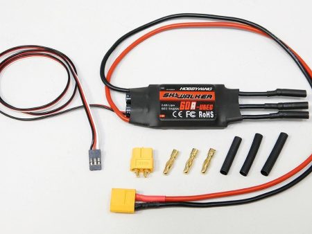 Freewing 60 Amp Brushless ESC for 70mm F-16 V2 Online Sale