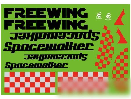 Freewing Space Walker Decal Sheet Hot on Sale