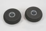 Du-Bro 50mm (2 ) x 17.5mm Super Lite Treaded EVA Foam Wheels for 3mm Axle (2 Pack) Fashion