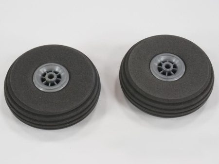 Du-Bro 50mm (2 ) x 17.5mm Super Lite Treaded EVA Foam Wheels for 3mm Axle (2 Pack) Fashion