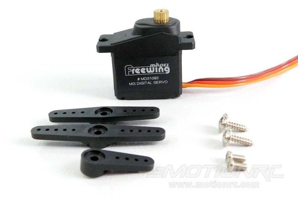 Freewing 9g Digital Hybrid Metal Gear Servo with 550mm (22 ) Lead Supply