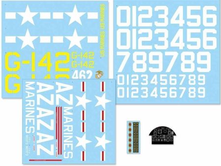 FlightLine 1600mm F7F Decal Sheet For Sale