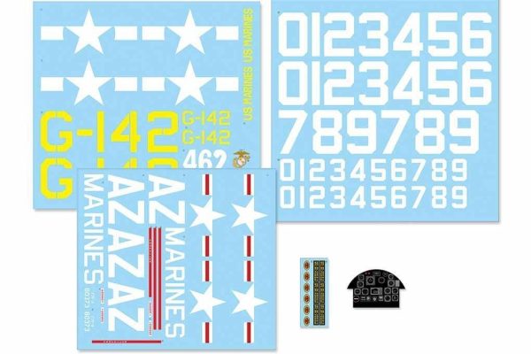 FlightLine 1600mm F7F Decal Sheet For Sale