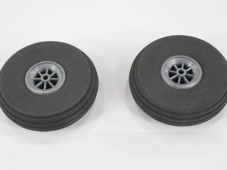 Du-Bro 76.2mm (3 ) x 23mm Treaded EVA Foam Super Lite Wheels for 4mm Axle (2 Pack) Online