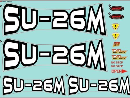 Dynam SU-26M Decal Sheet Supply