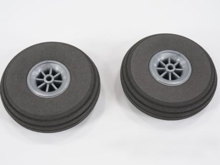 Du-Bro 69.8mm (2.75 ) x 23mm EVA Foam Super Lite Wheels for 4mm Axle (2 Pack) on Sale