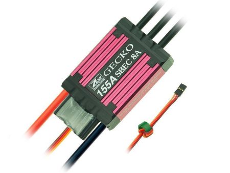 ZTW Gecko 155A ESC with 8A SBEC - (OPEN BOX) Online now