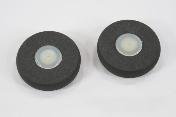 Du-Bro 38mm (1.50 ) x 8mm Mini Lite EVA Foam Wheels for 1.2mm Axle (2 Pack) Supply