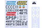 Freewing 70mm EDF F-16 Decal Sheet Discount