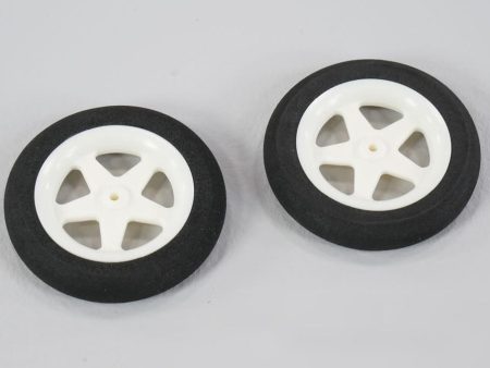 Du-Bro 47mm (1.8 ) x 8mm EVA Foam Micro Sport Wheels for 2mm Axle (2 Pack) on Sale