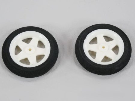 Du-Bro 37mm (1.45 ) x 8mm EVA Foam Micro Sport Wheels (2 Pack) For Cheap