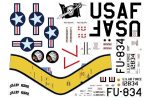 Freewing 80mm EDF F-86 Decal Sheet Hot on Sale