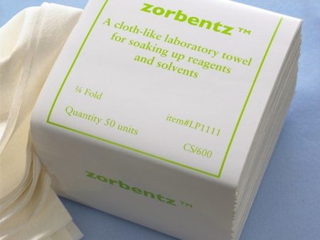 Zorbentz Lint Free Disposable Cloths, 12.5  x 14.4  (Case of 600) Online Sale